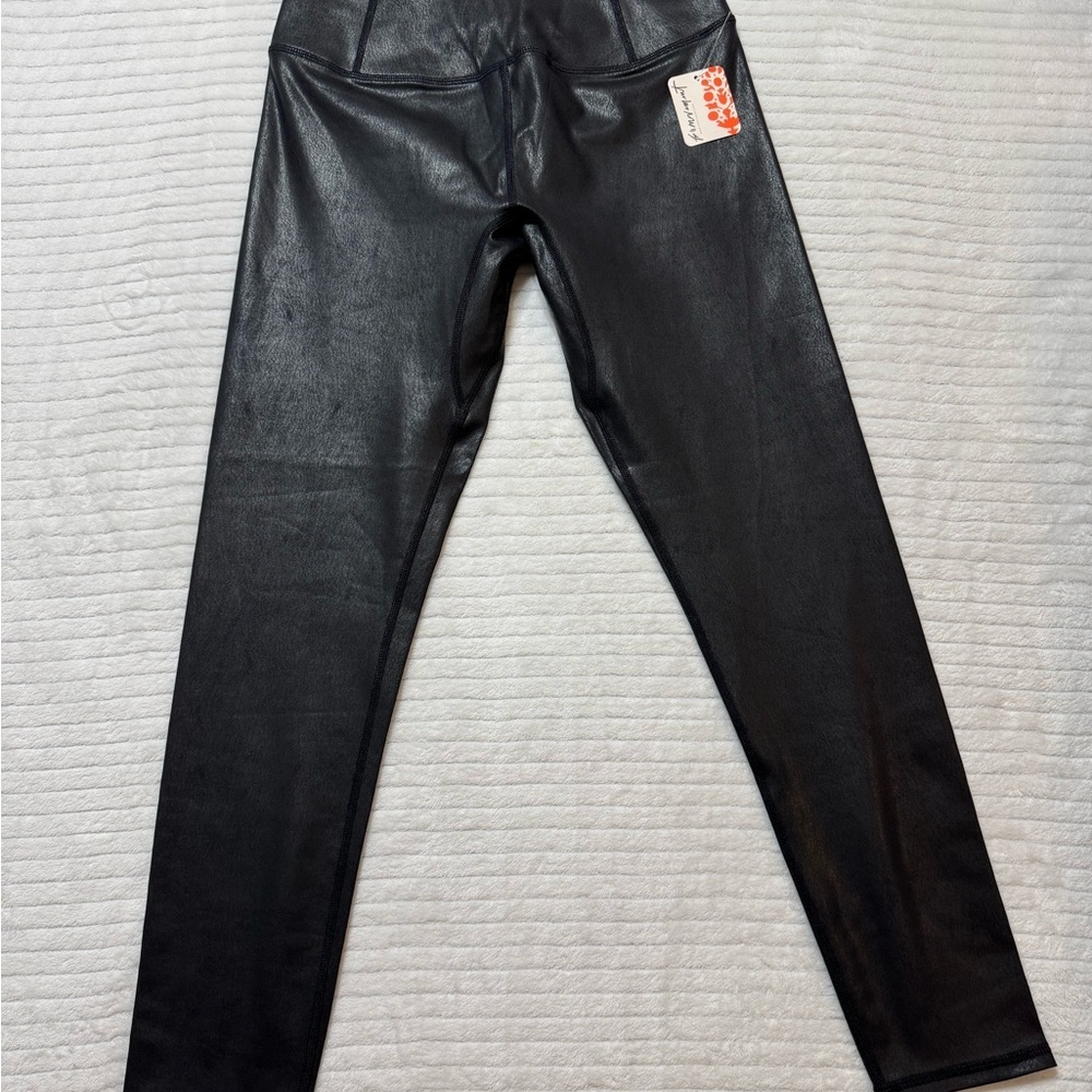 FP Movement by Free People Shiny Black Leggings